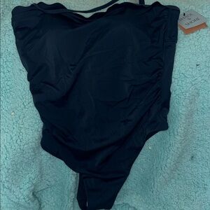 Shade & Shore Blue One Piece Swimsuit